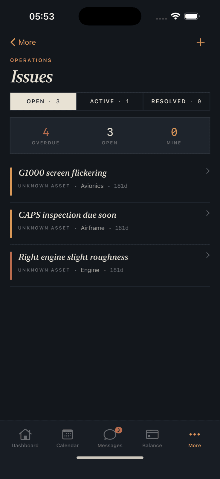 Issue Reporting
